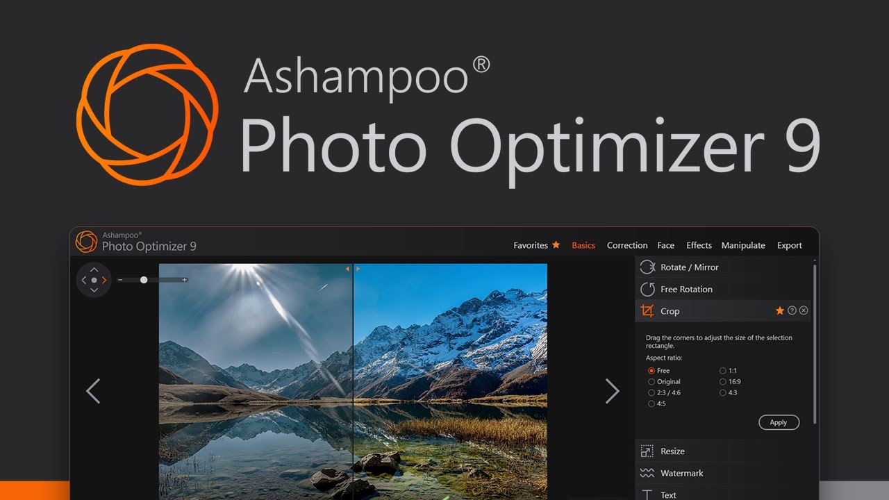 free Ashampoo Photo Optimizer 9.3.7.35